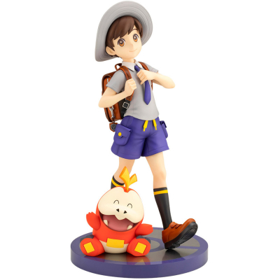 Authentic Pokemon ArtFXJ PVC Figure - Florian & Fuecoco 1/8 20cm